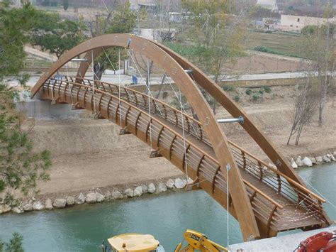 Puente Madera. Pasarela madera. Wood Bridge. Timber Bridge. Footbridge ...