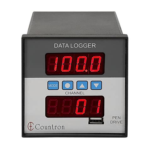 8 Channel Universal Data Logger with USB Pen Driv - Countronics