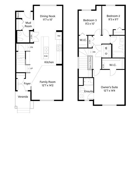 Legacy - Eden Floor Plan, Calgary AB | Livabl