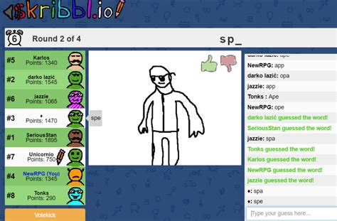 Skribbl.io - guess a drawing game