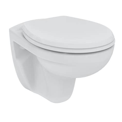 Porcher Set Ideal Standard wall-hung rimless toilet + Eurovit seat ...