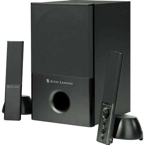 Altec Lansing VS4121 2.1 Channel Stereo Computer VS4121BLK B&H