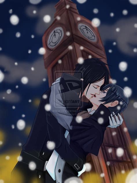 ciel and sebastian kiss - Google Search | Black butler anime, Black butler manga, Black butler ...