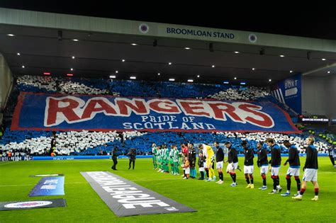 Rangers Tifo Tonight : r/ScottishFootball