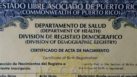 Get Certificado De Nacimiento Puerto Rico 2019 Images - Anuncio De Nacimiento