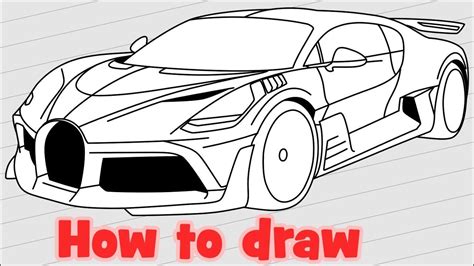 Bugatti Divo Coloring