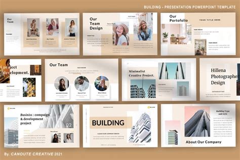 Building - A Business PowerPoint Presentation Template.