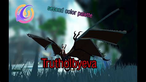 Trutholbyeva Second Palette - Showcase - Creatures of Sonaria - YouTube