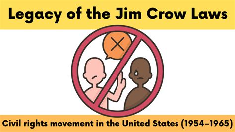 Legacy of the Jim Crow Laws - Cunning History Teacher