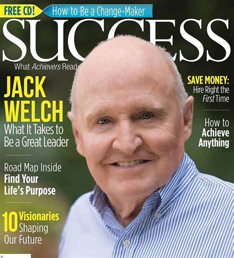 Jack Welch | Success magazine, Success, Secret to success