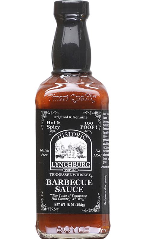 Lynchburg Tennessee Whiskey, Jack Daniels Hot & Spicy BBQ