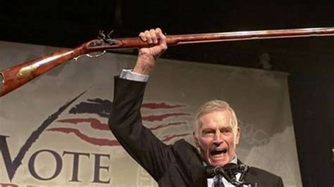 Charlton Heston; From My Cold Dead Hands. Long Version, Famous NRA Speech