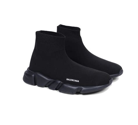 balenciaga sock sneakers black – Dripshop