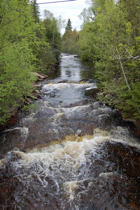 Tobacco Falls - A Simple Yet Scenic Waterfall in the Keweenaw Peninsula - Travel the Mitten