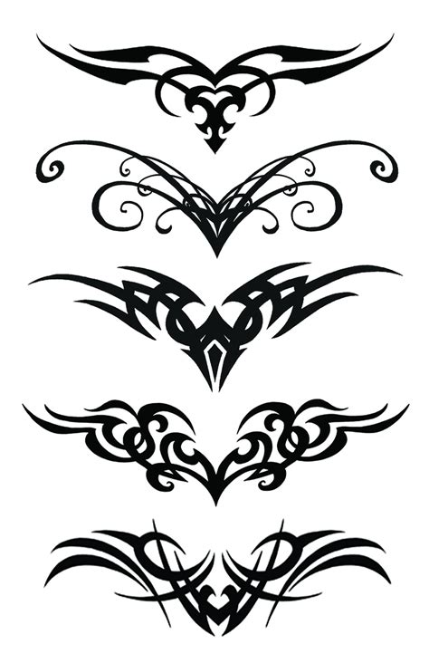 Tramp Stamp Temporary Tattoos Tattoos - Etsy