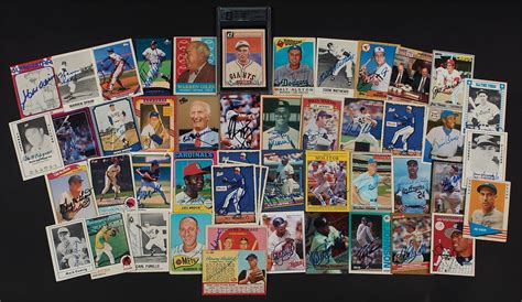 Massive Signed Baseball Card Collection (2,750+)