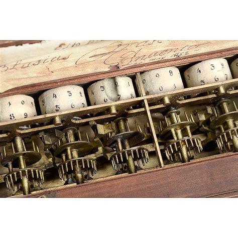 Rare Six-Digit "Pascaline" Calculator by B. Pascal - May 25, 2013 ...