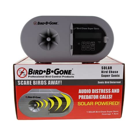 Solar Bird Chase - Audible Bird Scarer - Bird Control Australia