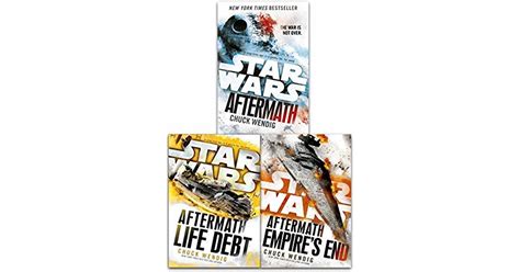 Star Wars Aftermath Trilogy 3 Books Collection Set By Chuck Wendig by Chuck Wendig