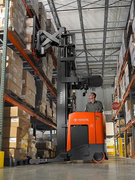 Narrow Aisle Forklifts: Do More with Less | Toyota Forklifts