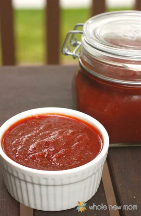 Easy Homemade Ketchup Recipe - No Sugar Added | Whole New Mom