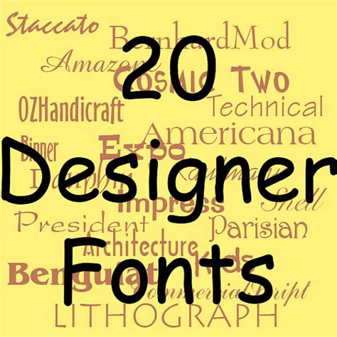 9 TrueType Font Pack 2 Images - Free Download Truetype Fonts, Truetype Fonts and Microsoft ...