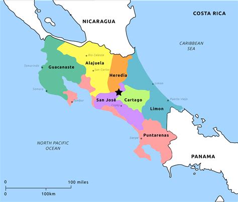 Journal de Montreal: Costa Rica Carte Du Monde