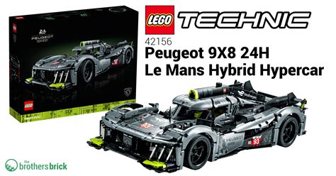 1,700-piece LEGO Technic 42156 Peugeot 9X8 24H Le Mans Hybrid Hypercar revealed [News] - The ...