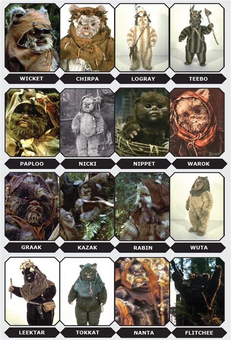 Meet the Ewoks from Endor | StarWars.com Ewok Costume, Science Fiction ...