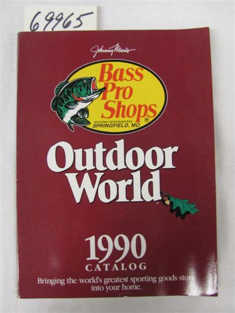 Bass Pro Shops Outdoor World 1990 catalog by Morris, Johnny: GOOD ...