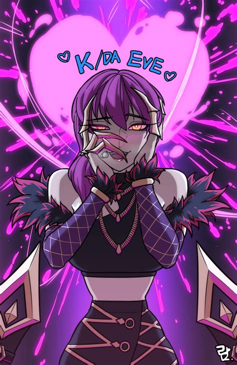 K/DA Evelynn fanart by Ranger Squirrel : EvelynnMains