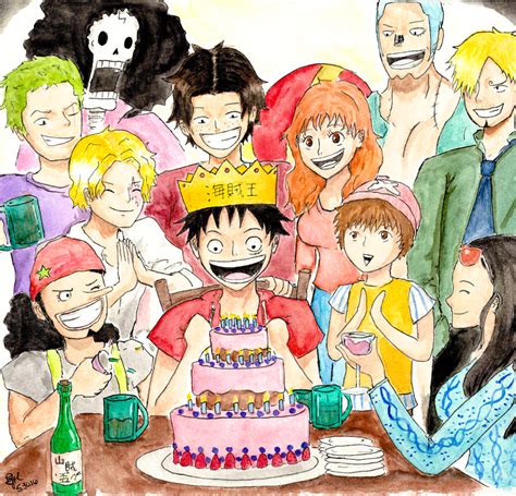 Luffy's Birthday 9 - Happy Birthday by evaienna on DeviantArt