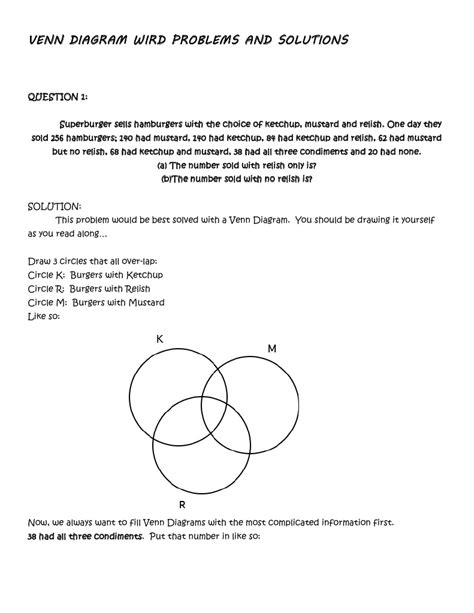 [DIAGRAM] Venn Diagram Word Problems And Solutions - MYDIAGRAM.ONLINE