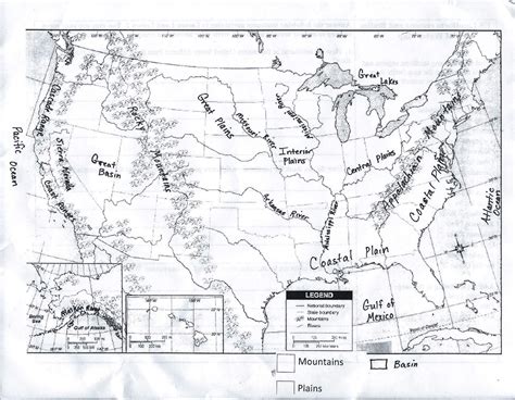 Usa And Canada Physical Map And Travel Information — db-excel.com