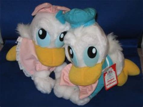 Disney Donald Duck & Daisy Duck Stuffed Plush Mini Bean Doll Set Ultra