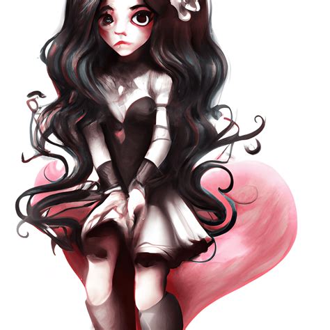 Anime Girl Portrait · Creative Fabrica