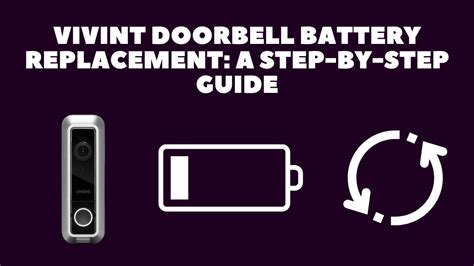 Vivint Doorbell Battery Replacement: A Step-by-Step Guide - Robot Powered Home