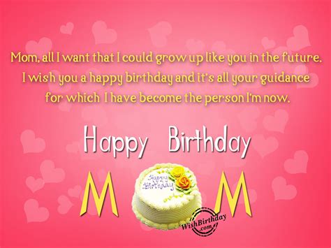 Birthday Wishes For Mother - Birthday Images, Pictures