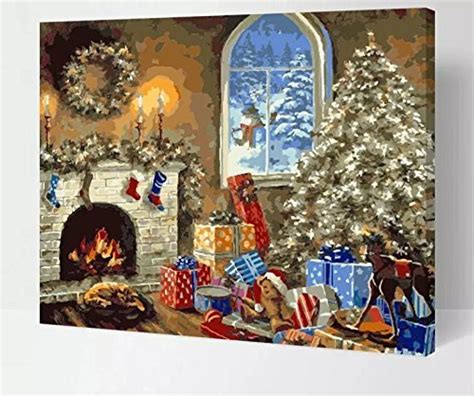 Christmas Paint Number Kits Beautiful Paint By Number Kits For Christmas