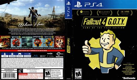 What does fallout 4 goty edition incluse - humanbinger