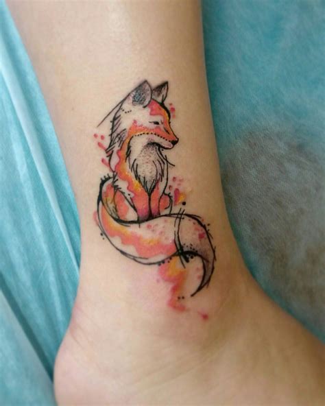 Photo tattoo Арина Козобродова | Hand tattoos, Fox tattoo design ...