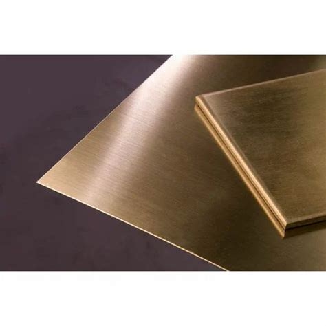 Phosphor Bronze Sheet, 0.2 To 20 Mm, Rectangular at Rs 850/kg in Mumbai