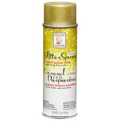 Gold Glitter Spray Paint - Glitter - Basic Craft Supplies - Craft Supplies - Factory Direct Craft