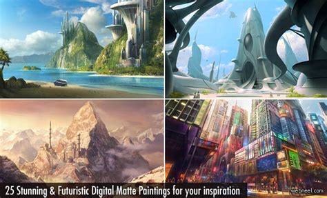 25 Stunning and Futuristic Digital Matte Paintings for your inspiration1