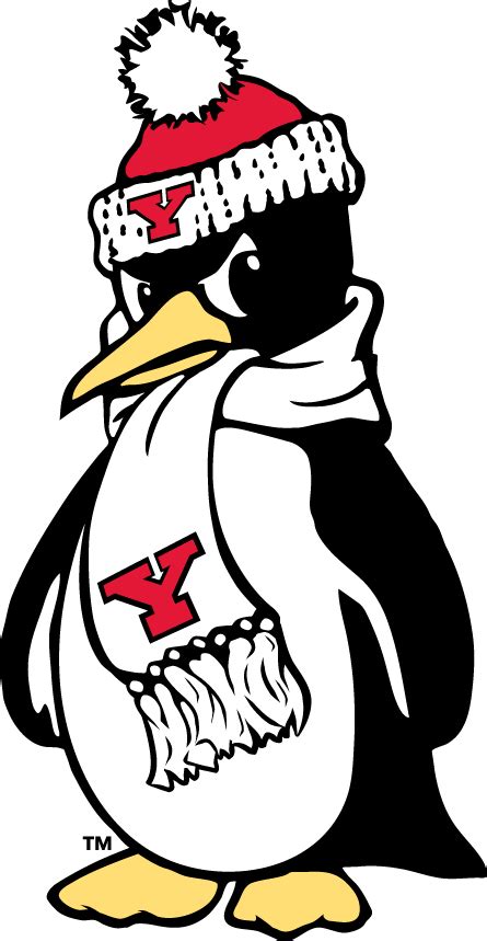 Youngstown State Penguins Alternate Logo - NCAA Division I (u-z) (NCAA u-z) - Chris Creamer's ...