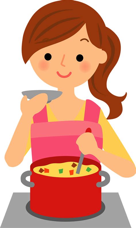 Woman is Cooking clipart. Free download transparent .PNG Clipart Library - Clip Art Library