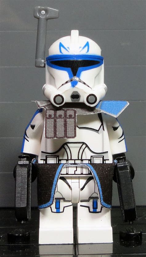 Clone Army Customs | P2 Captain Rex | Lego star wars customs | Pinterest | Lego, Lego star wars ...