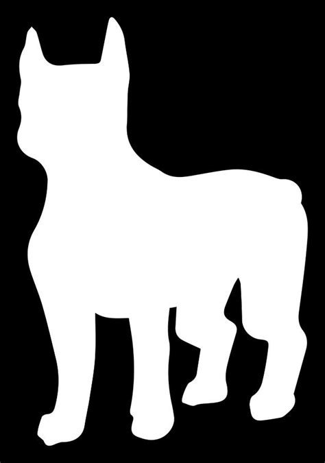 Boston Terrier Dog Silhouette Photograph by Kevin Garbes - Fine Art America