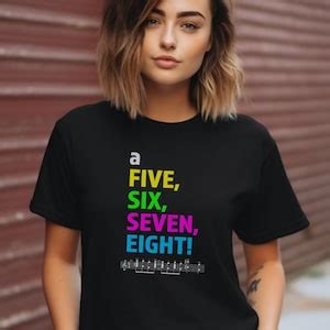 A Five, Six, Seven, Eight Dance T-shirt - Etsy