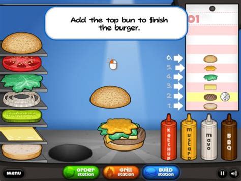 Papa's Burgeria Game - infrexa